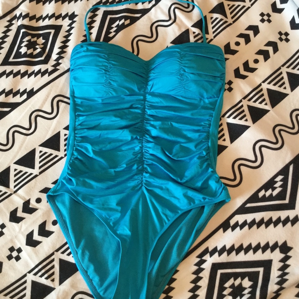 NWOT One Piece Teal Swimsuit